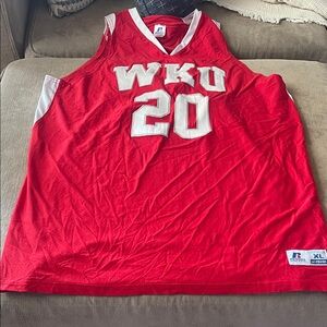 Russell Athletic Red Dri-Power Jersey